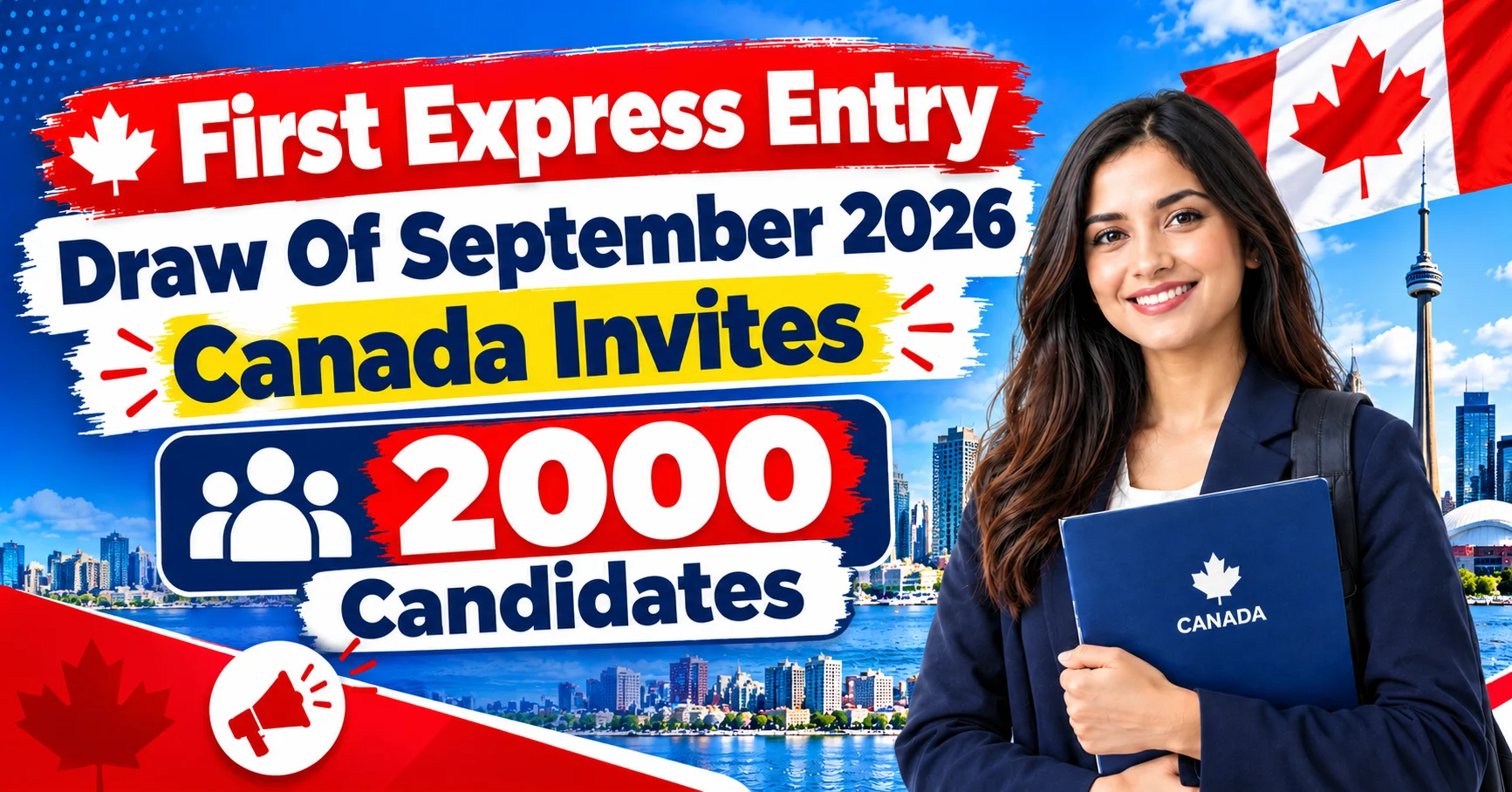 First Express Entry Draw Of September 2026 Canada Invites 2000 Candidates